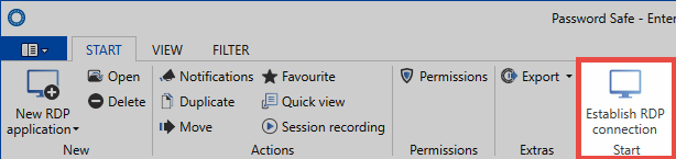 picture establish rdp connection
